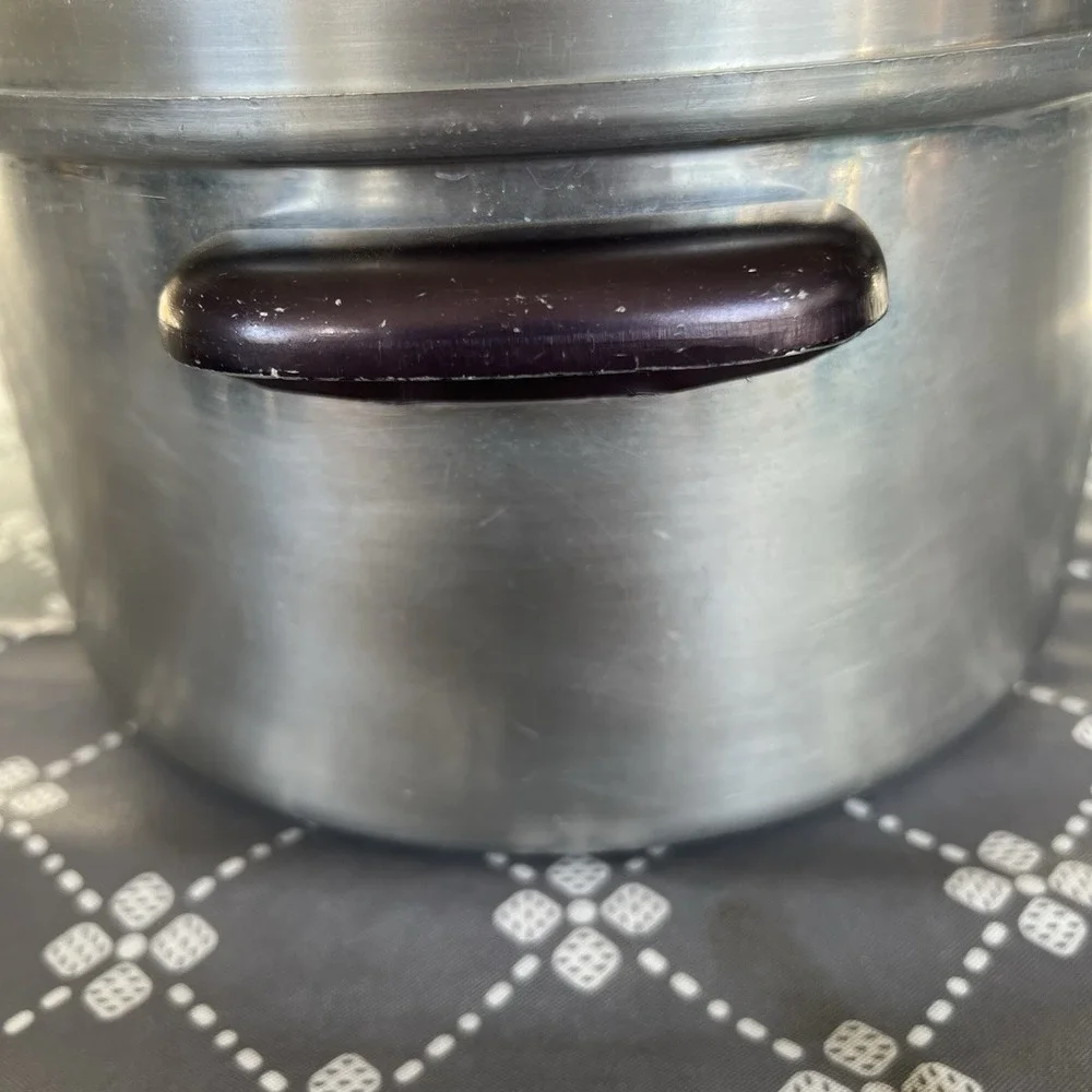 Vintage Mardigian Corp 10 Gauge Waterless Aluminum 6 Qt Dutch Oven Pot Lid USA